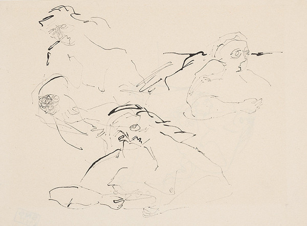 Július Lőrincz – 15.- Vojna II. Štúdia troch ženských poprsí 