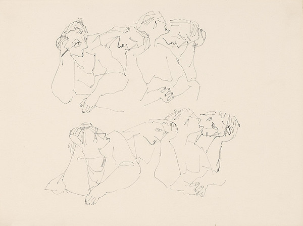 Július Lőrincz – 22.- Vojna II. Štúdia k zadumaným 