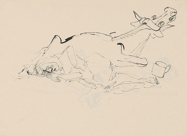 Július Lőrincz – 29. Vojna II. - Mŕtva žena s kravou II.