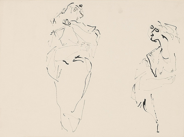 Július Lőrincz – 36. Vojna II. - Dve stojace ženy 