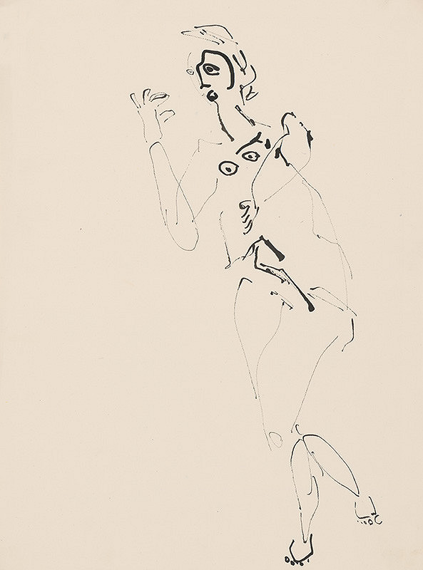 Július Lőrincz – 46. Vojna II. - Ležiaca žena