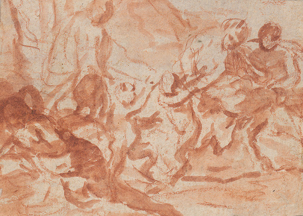Taliansky majster zo 17. storočia – Biblical Scene