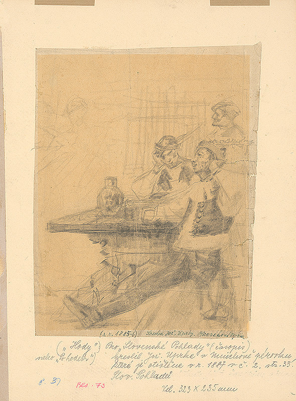 Joža Úprka – Young Lads in a Pub 