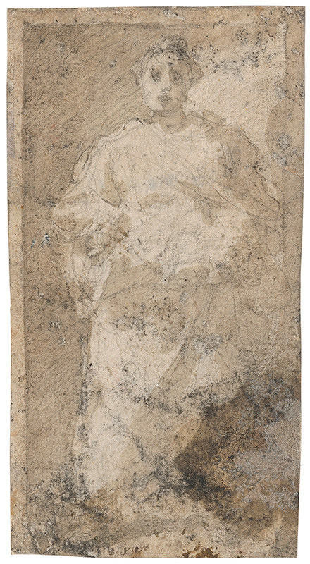 Taliansky maliar z 18. storočia – Standing Saint 