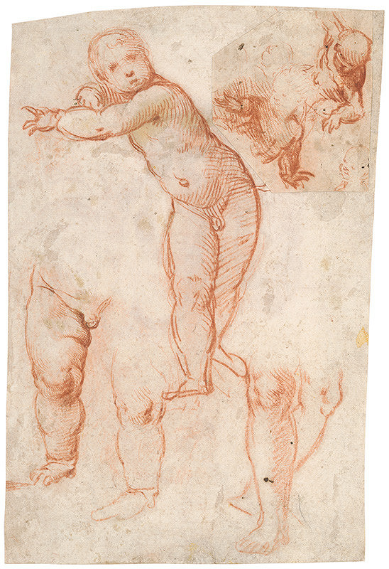 Stredoeurópsky maliar z 18. storočia – Štúdia chlapčenského aktu 