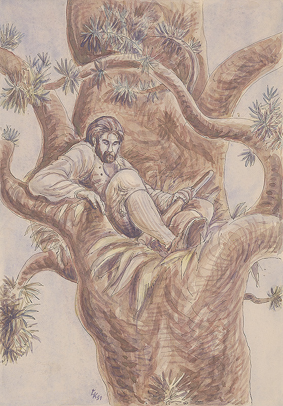 Ľubomír Kellenberger – 10.- Robin Crusoe spí na strome 