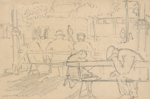 Maximilián Schurmann – Nedeľné odpoludnie v Espalione 