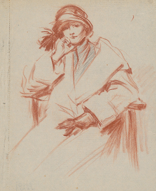 Maximilián Schurmann – Podobizeň umelcovej manželky 