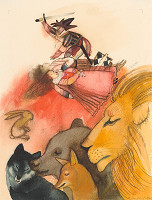 Ľuba Končeková-Veselá – Lev,medveď,líška a zajac 