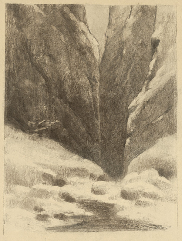 Ľudovít Čordák – Prvý sneh na skalách