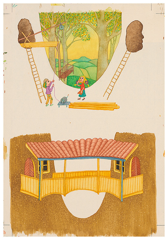 František Blaško – Stavba domčeka 