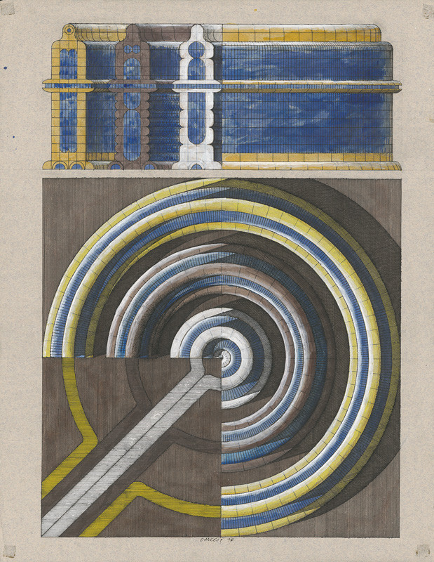 Jozef Jankovič – Projekt hotela Družba pre žltých, čiernych a bielych, 1976