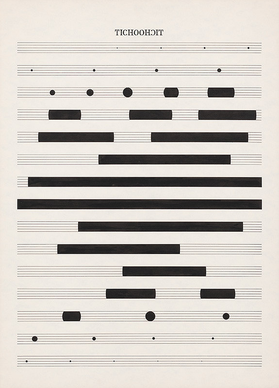 Dezider Tóth – Music Score XIII. Tichoohoit; Music Scores I. LXIX.