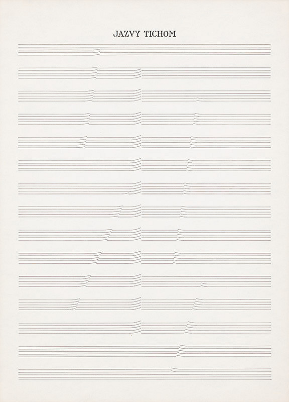 Dezider Tóth – Partitúra XL. Jazvy tichom