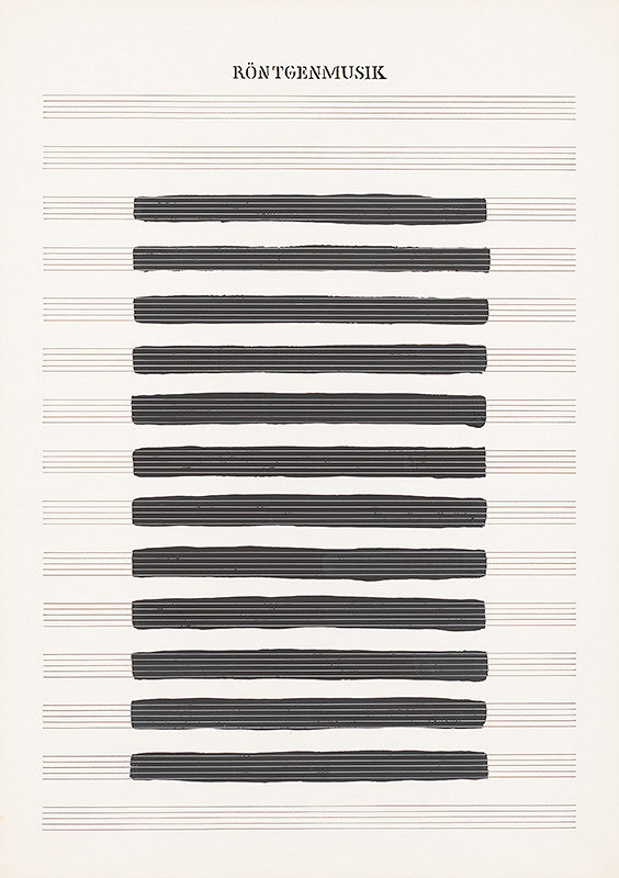 Dezider Tóth – Partitúra XLI. Röntgenmusik