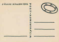 Július Koller – Postkomunikácia 