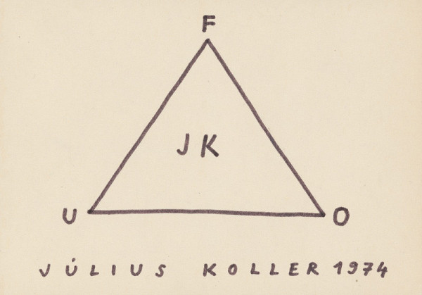 Július Koller – UFO. JK