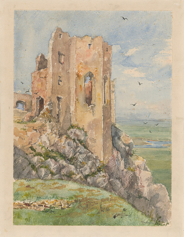 Ladislav Mednyánszky – Beckov Castle Ruins