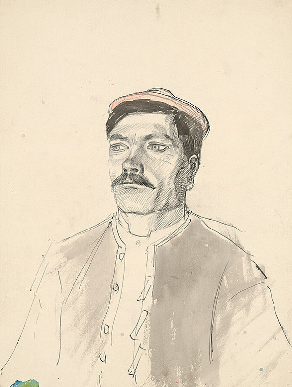 Ladislav Mednyánszky – Portrét muža