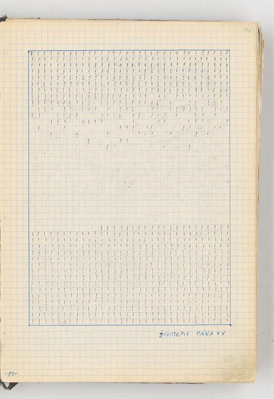 Rudolf Sikora – Konceptuálna kresba (Životopis pán XY) 