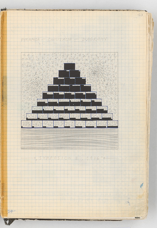Rudolf Sikora – Sympozion III. (Z cyklu Pyramídy) 