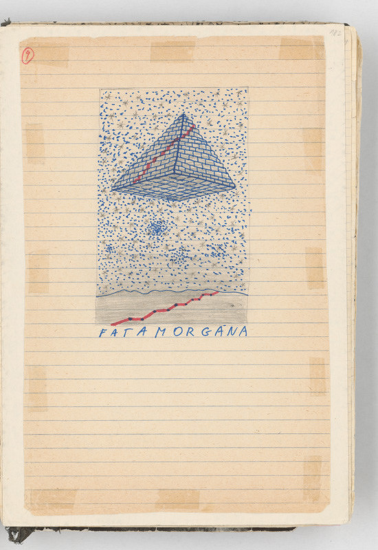 Rudolf Sikora – Konceptuálna kresba (Fatamorgána) 