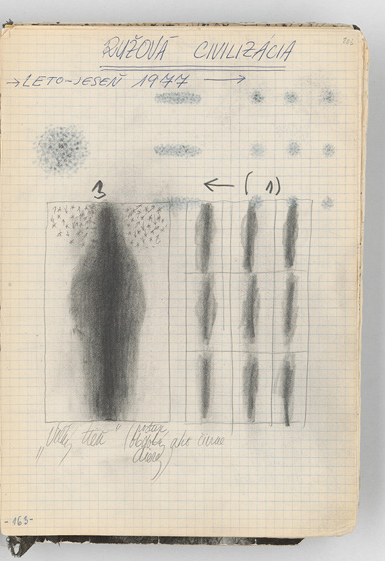 Rudolf Sikora – Konceptuálne kresby (Ružová civilizácia) 