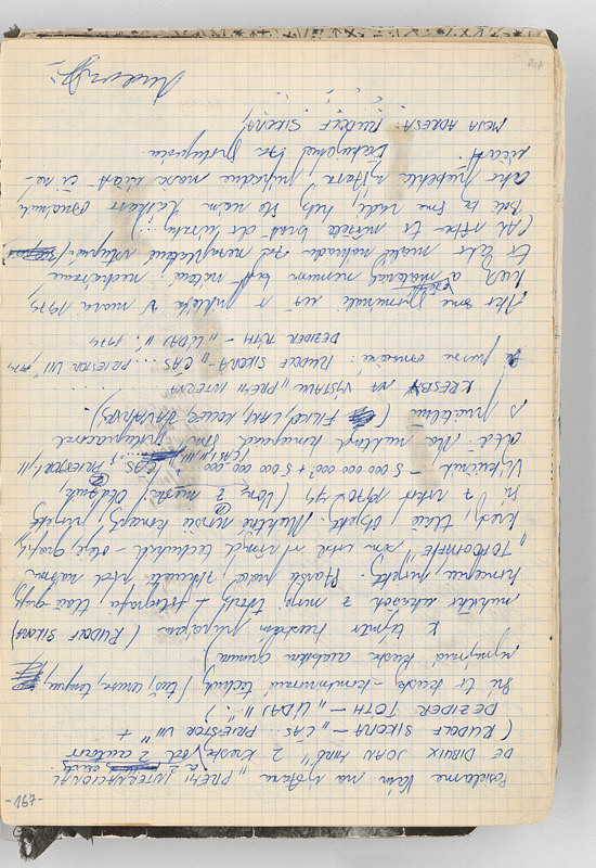 Rudolf Sikora – Poznámky  