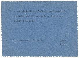 Milan Adamčiak – Sizyfovské roboty 4 