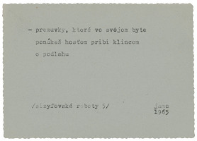 Milan Adamčiak – Sizyfovské roboty 5 