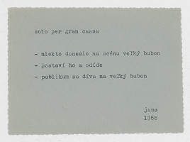 Milan Adamčiak – Solo per gran cassa 2. 