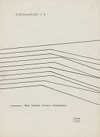 Milan Adamčiak – Liniengedicht III. 