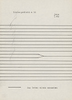 Milan Adamčiak – Liniengedicht IX. 