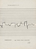 Milan Adamčiak – Liniengedicht X. 