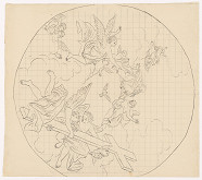 Konrád Švestka – Plán na stropnú maľbu kostola 