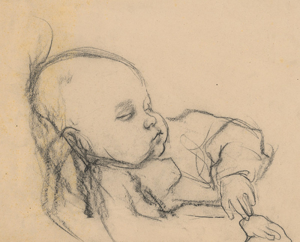 Vincent Hložník – Spiace dieťa 