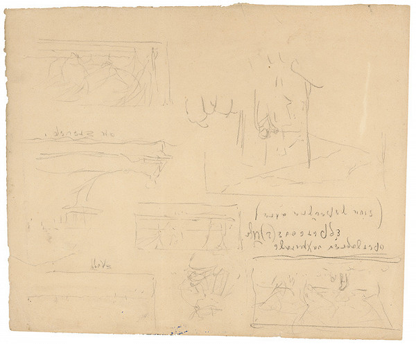 Ladislav Mednyánszky – Krajinársky námet s autorovými poznámkami II. 