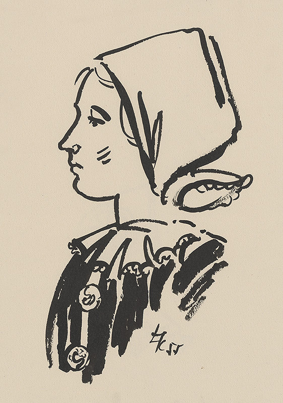 Ľubomír Kellenberger – Woman from Myjava 