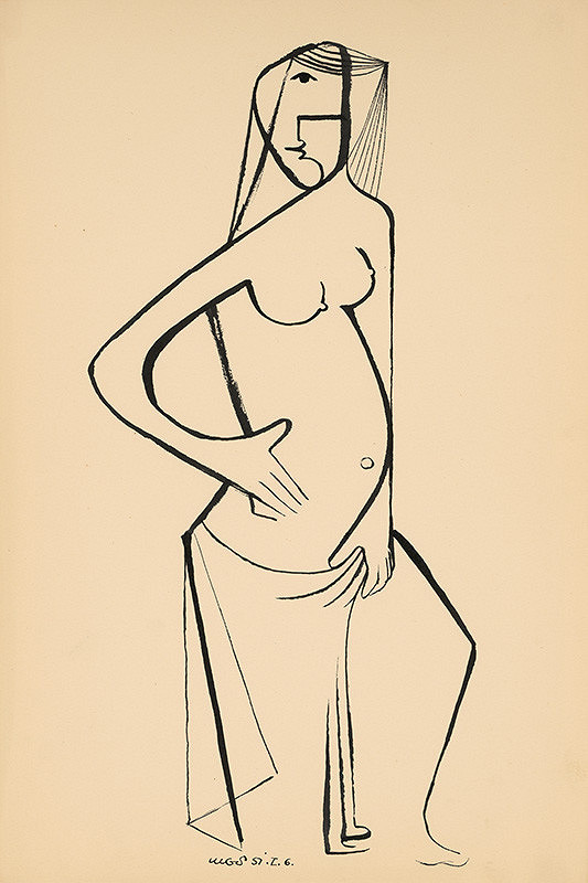 Theodor Lugs – Stojaci akt 