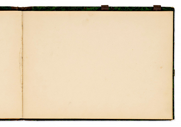 Július Odescalchi – Prázdna strana zo skicára 