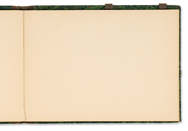 Július Odescalchi – Prázdna strana zo skicára 