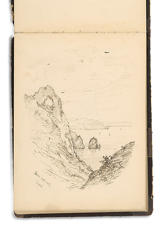 Andrássy, Adelheid Odescalchi – Pohľad na Capri
