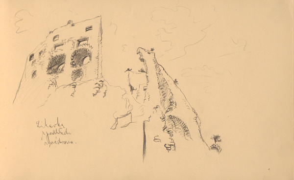 Ján Novák – Likavka (zrúcanina z podhľadu) 