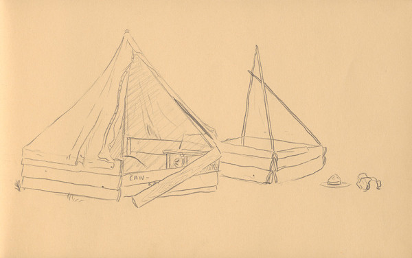 Ján Novák – Dva skautské stany 