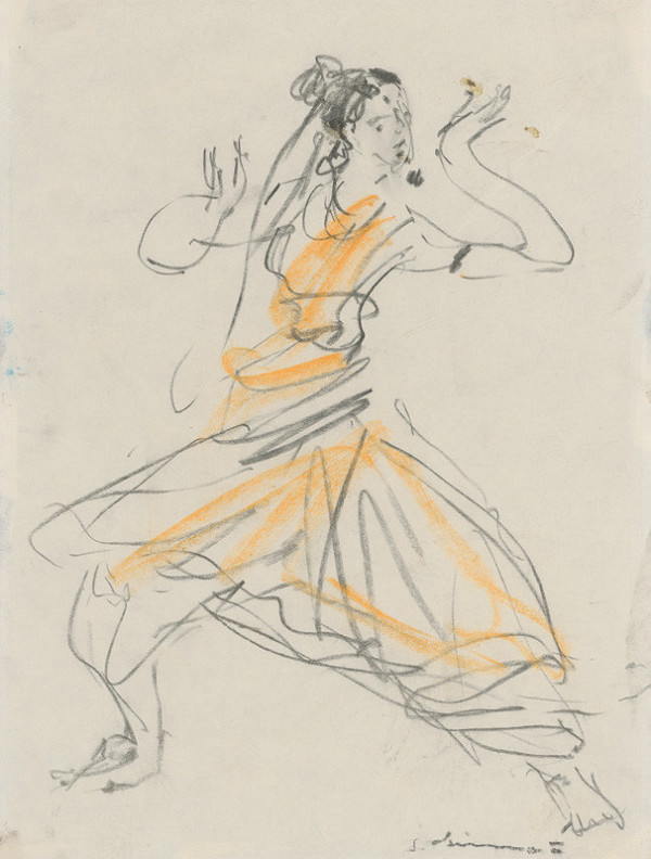 Sibylla Greinerová – Motif from Indian Dance II.