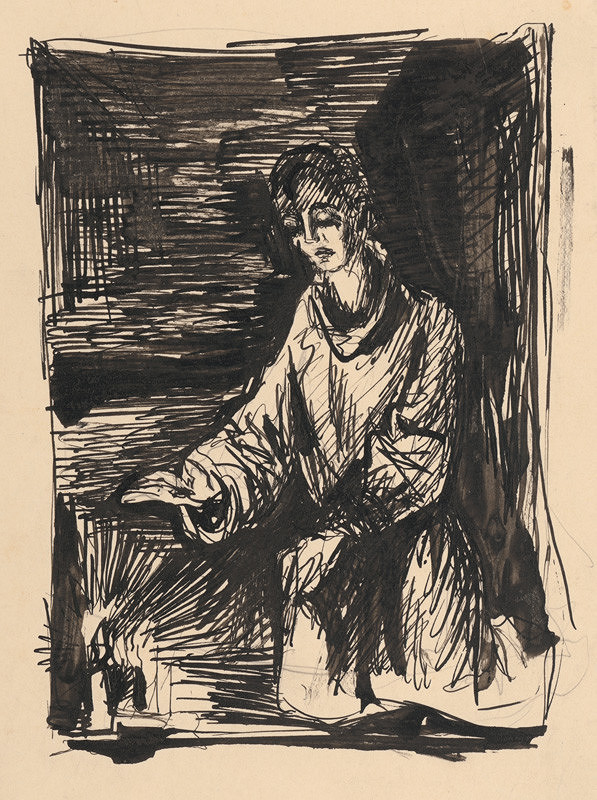 Ján Novák – Figúra pri svieci  