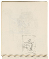 Arnold Peter Weisz-Kubínčan – Skicár 16 Malá skica lovca 