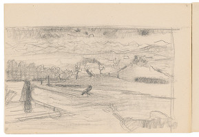 Arnold Peter Weisz-Kubínčan – Skicár 17 Krajina 