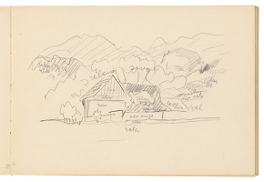 Arnold Peter Weisz-Kubínčan – Skicár 19 Krajina 