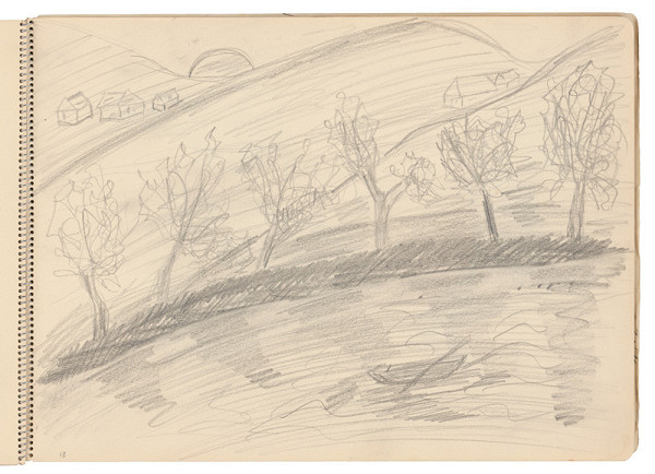 Arnold Peter Weisz-Kubínčan – Skicár 21 Stromoradie 